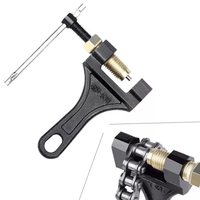 Motorcycle Chain Breaker Link Splitter Pin Remover Repair Tool for Dirt Bike ATV