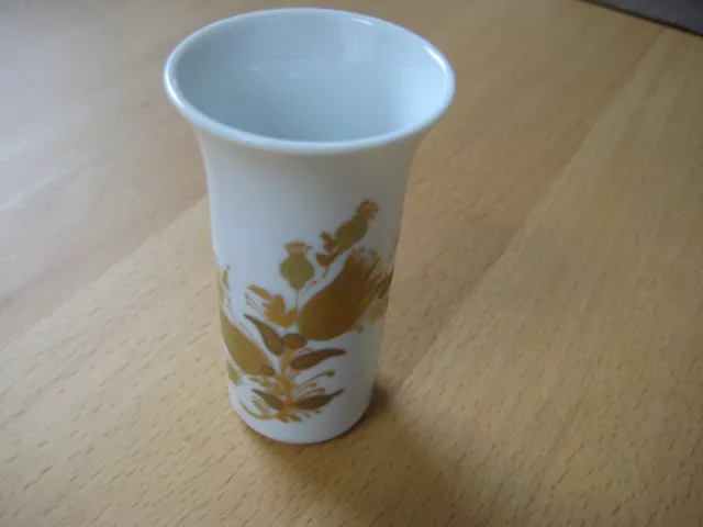 ROSENTHAL STUDIO-LINIE &amp;BJOERN Wiinblad Vase&amp;quot; weiss-gold TOP EUR 9,99 ...