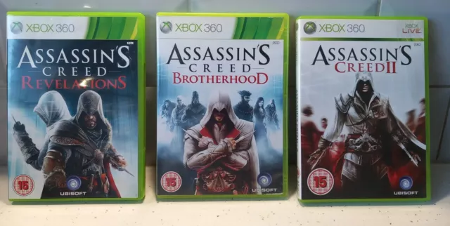 Assassin's Creed 2 / Revelations / Brotherhood - Bundle of games for Xbox 360