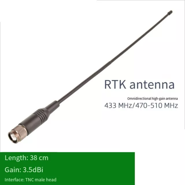 Antenne fouet talkie-walkie mâle UHF SMA UHF pour radio portable 430 440 MHz