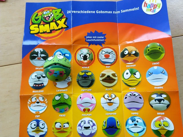 Gobsmax  Spielzeug Happy Meal McDonalds "Frog" Stern