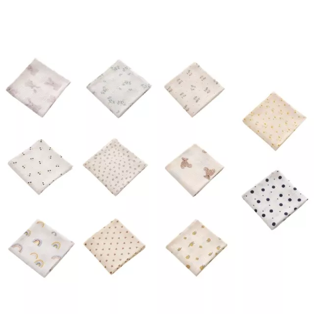 Muslin Square Baby Blanket Muslin Cloths Blanket Breathable Soft Cotton-