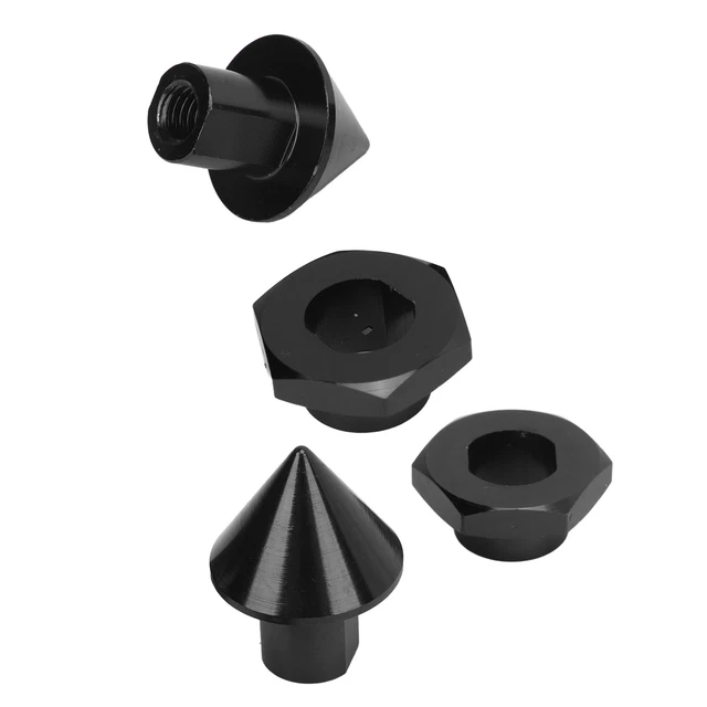 Black Rear Windshield Glass Strut Hardware Repair Kit For Hatchback 1992