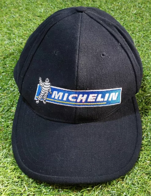 Rare Vintage 90s Michelin man Flashcaps Flashing Light Racing Car Baseball Hat