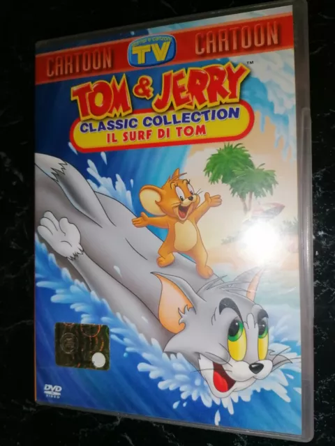 Dvd - Tom & Jerry - Il Surf Di Tom - Cartoni Animati Per Bambini - Disney Pixar