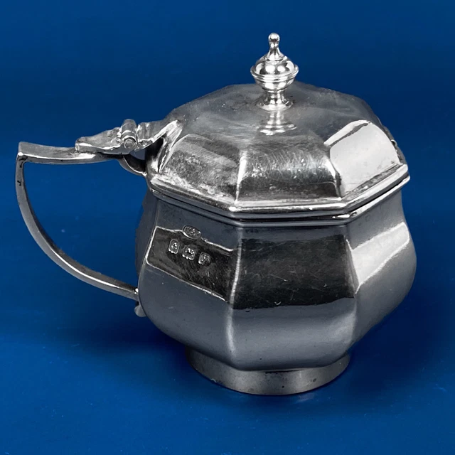 1948 Birmingham English Sterling, Deakin & Francis Mustard Pot