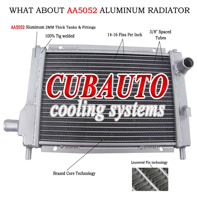 Radiateur Aluminium 3 Rangées Pour Suzuki TL1000S 1997-2001 - Neuf, Marque GPI