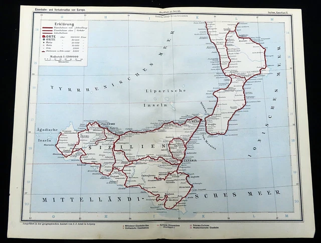 RAILWAY MAP OF the Italian Rail - Railway Map Of Italy Sicily Palermo Italian Rail.webp