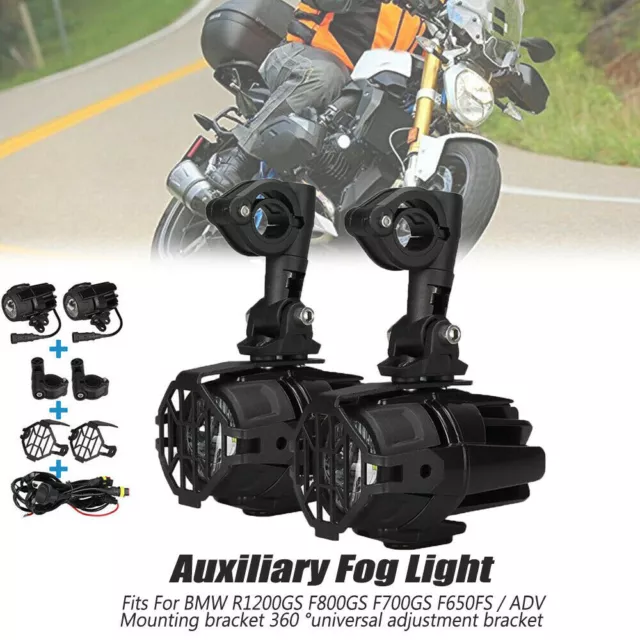 FEU ADDITIONNEL ANTI BROUILLARD Pour BMW R1200GS ADV F800GS F700GS F650GS