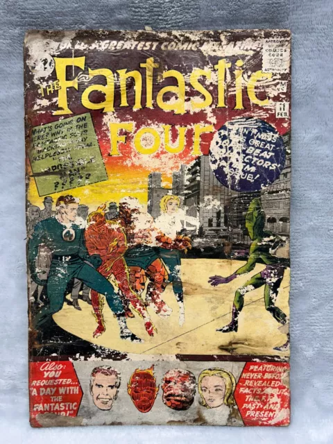 Fantastic Four #11 - 1st App. Impossible Man Marvel 1962