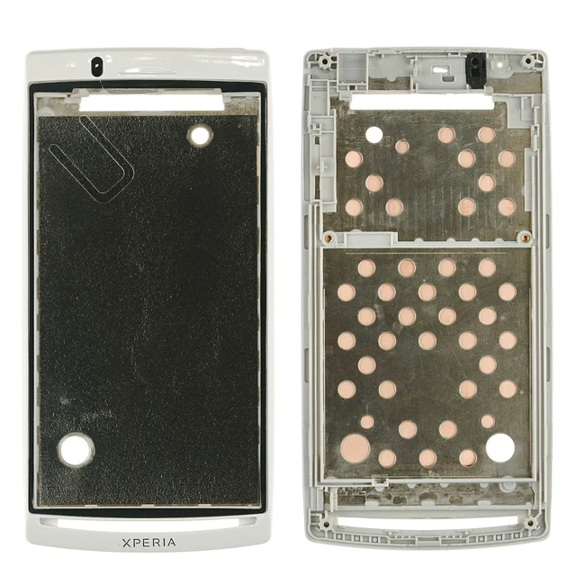 Original Sony Ericsson Xperia Arc S LT15i LT18i Avant Boîtier Étui, Blanc
