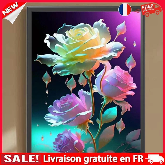 Kit Peinture Diamant 5D Elvis Presley - Toile 60x80 Cm Ou 30x40 Cm, Strass Et Outils Inclus - DIY Déco