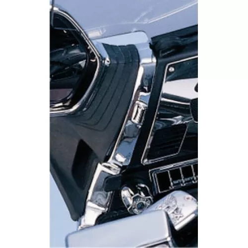 Chrome Mirror Mount Covers For a Honda Goldwing GL1500