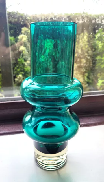 Scandinavian Style Hooped/ Cog Vase-Riihimaki ?