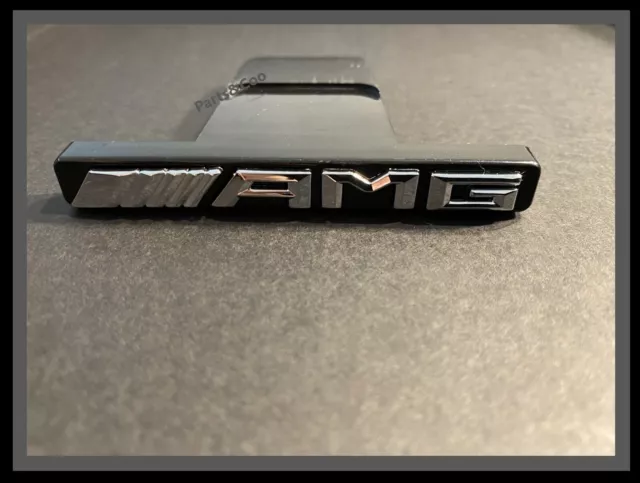 AMG Emblem Kühlergrill Chrom vorne Grill Abzeichen Mercedes Panamericana