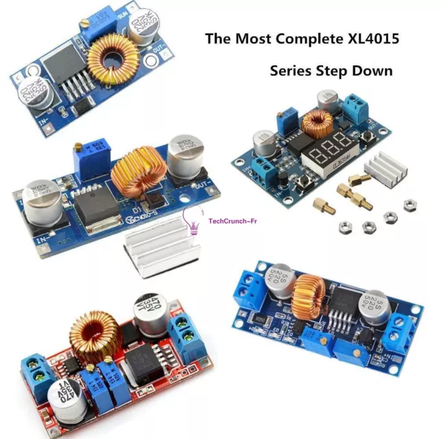 XL4015 5A DC-DC Step Down Buck Converter Module Power Supply LED Lithium Charger