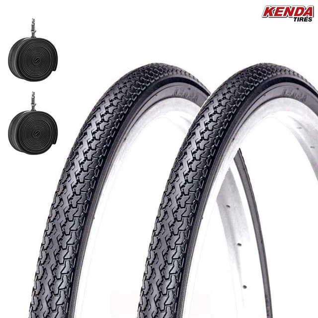 2 Copertoni Citybike 700x35c +Camere Per Bici 28" Gomme Trekking Bike