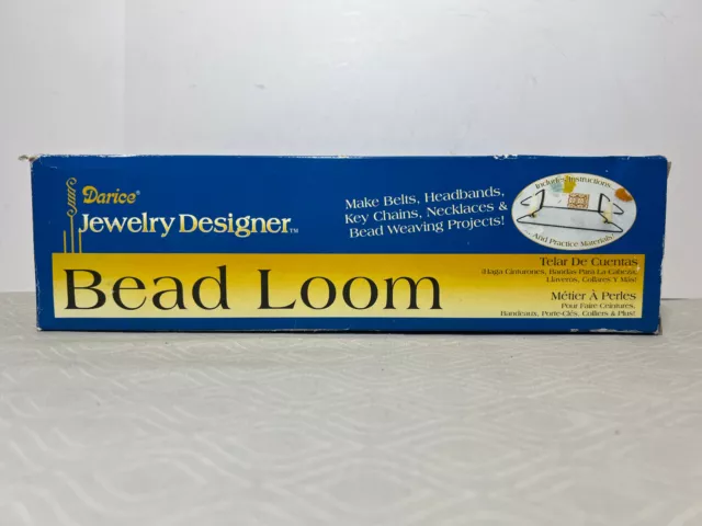 Darice Jewelry Designer Bead Loom Complete NEW Unused in Open Box 2004