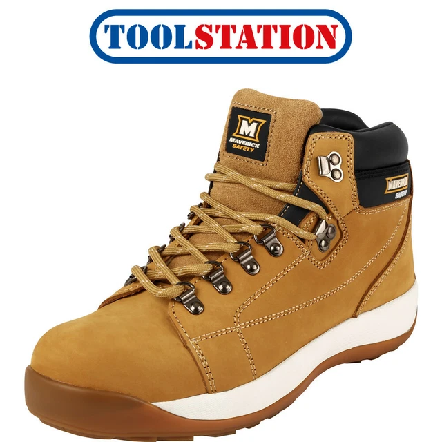 MAVERICK FLASH SAFETY Trainers Size 8 24.99 PicClick UK
