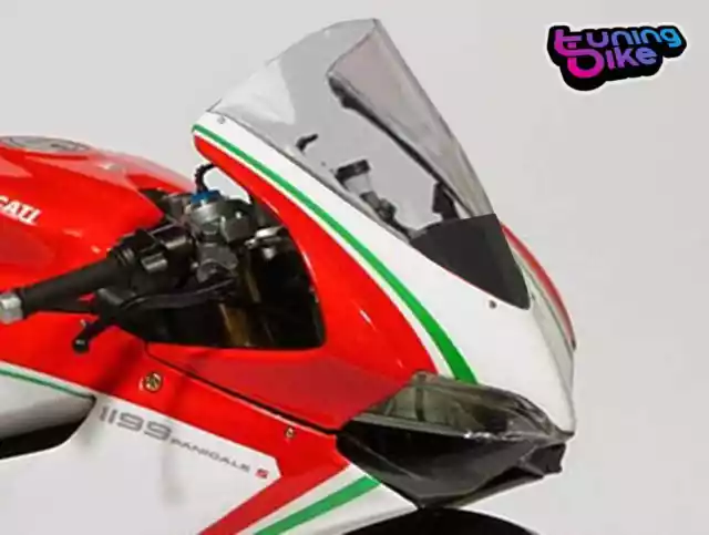 Racingbike Screen Racing Hp For Ducati 1199 Panigale 12-15 Light Smoke
