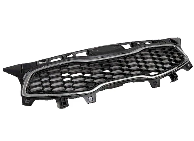 Grille De Calandre Avant Centrale Pour VW PASSAT CC (357) 2008-2012 - Noir/Chrome - Neuf OEM