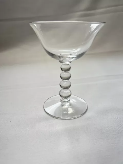 Imperial Candlewick Champagne/Tall Sherbert Stemware 6 oz SET OF 4