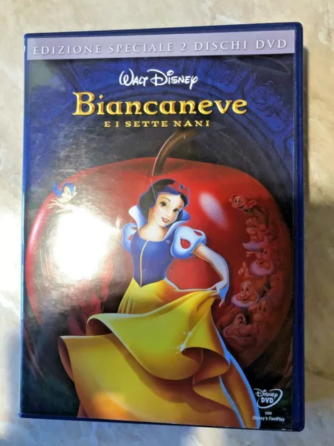 BIANCANEVE e I SETTE NANI edizione speciale  2 dischi dvd