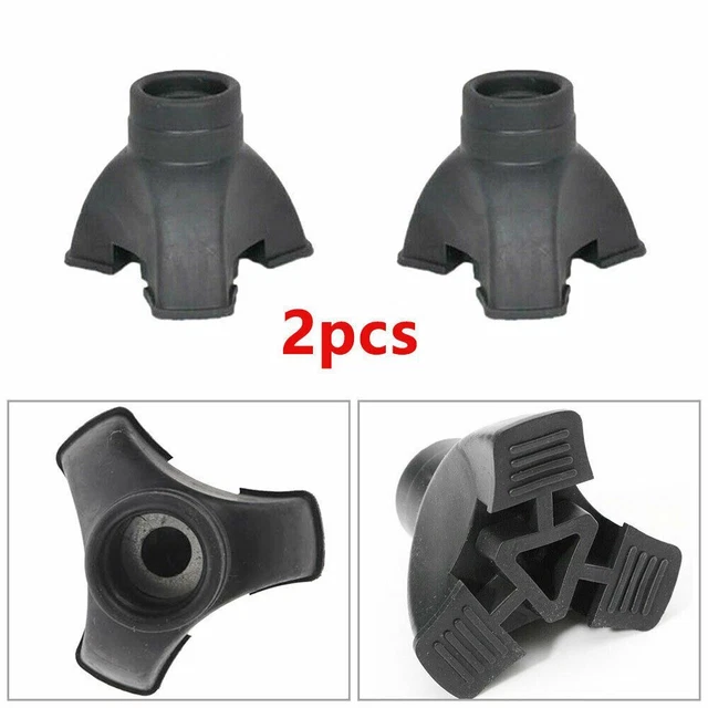 Gummi Stativ-Matte Anti-Rutsch-Matte Wander krücken Pads Walking Stick Pads