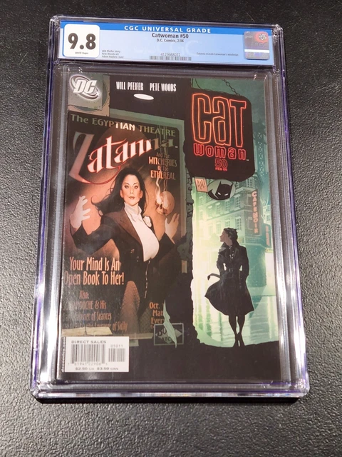 CATWOMAN #50 (Adam Hughes Zatanna Cover) CGC 9.8 NM/MT DC Comics 2006