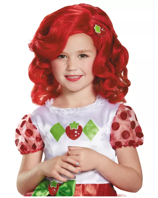 Strawberry Shortcake Deluxe Child Wig Girls Costume Accessory