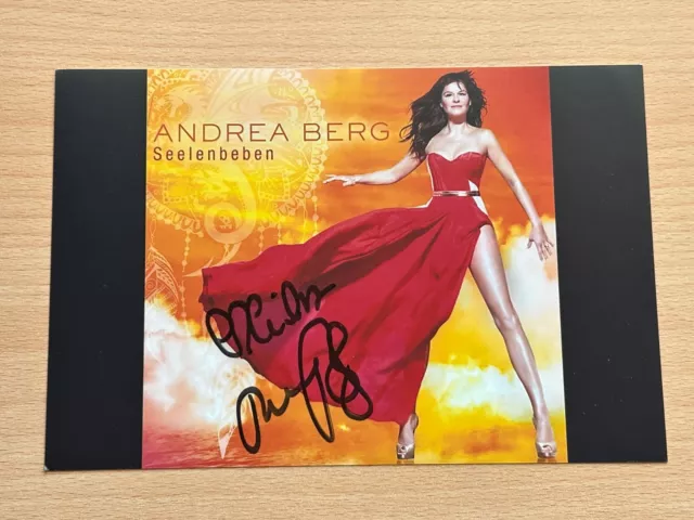 Andrea Berg original signiertes Foto #S3588