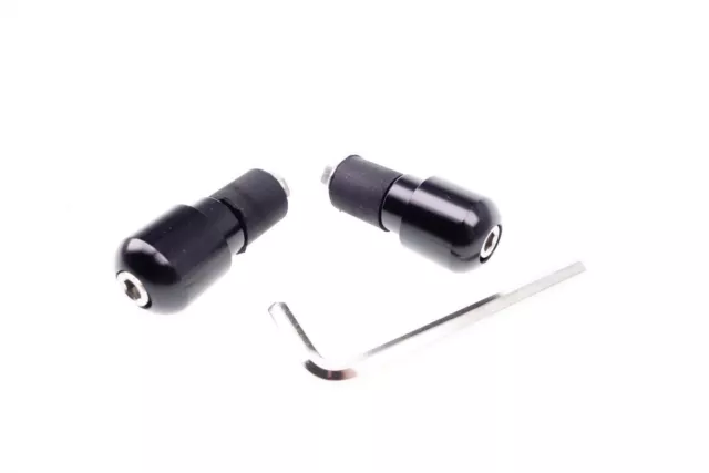 Lenkergewichte Lenkerenden Vibrationsdämpfer Schwarz für 22mm Lenker