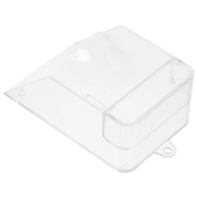 Cubierta transparente impermeable del timbre para exteriores
