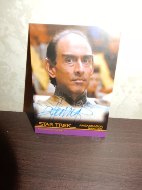 Complete Star Trek Movies A22 Darryl Henriques Autograph Card