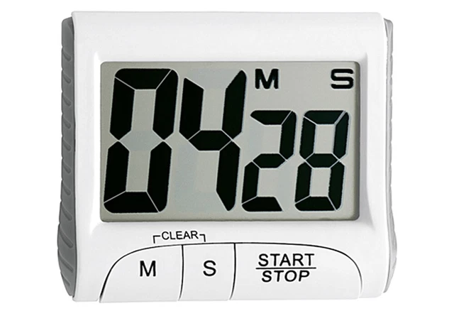 TFA-DOSTMANN HAUSRAT TFA dig.Timer/Stoppuhr weiß