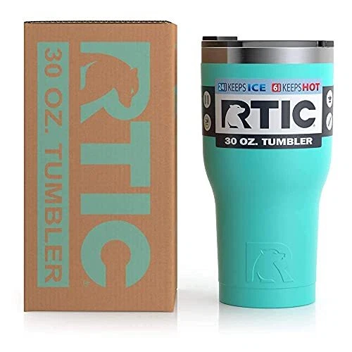 RTIC 30 oz Insulated Tumbler Stainless Steel Coffee Travel Mug with Lid Spill... 3
