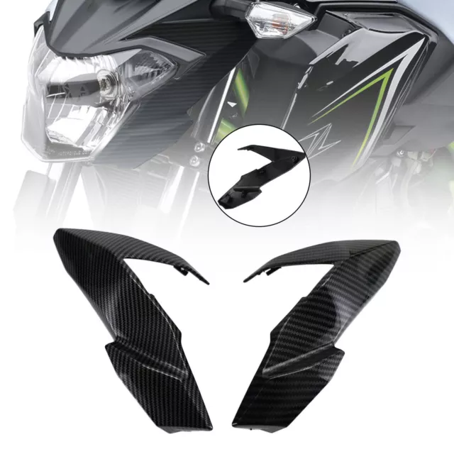 Scheinwerferverkleidung Abdeckung Verkleidungs für Kawasaki Z650 2017-2019、