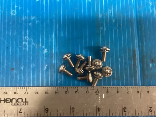 Tennant screw p/n 605975 for a qty of 10