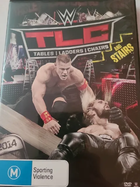 WWE - TLC - Tables, Ladders, Chairs 2014 (DVD, 2014) Region 4 B1.1