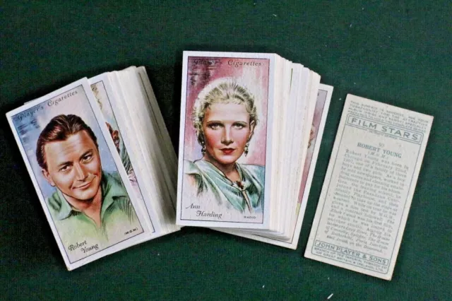 FILM STARS 2nd SERIES 1934,PLAYERS CIGARETTE CARDS,PICK YOUR CARDS , VGC