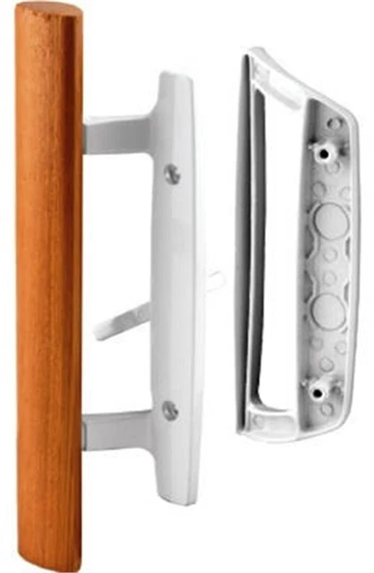 Slide-co 143532 White Sliding Patio Door Handle Set 3-15/16",No 143532