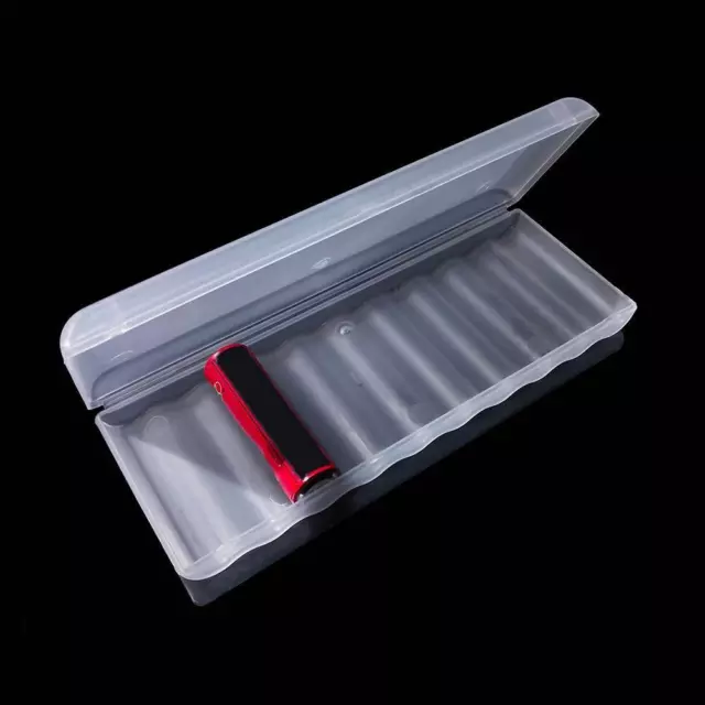 Aufbewahrungsbox für 18650/AA/AAA Batterie klar Kunststoff Case NICE Akku O0W0