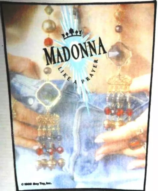 MADONNA LIKE A PRAYER  vintage backpatch back patch 1989 Toy Boy, jewellery