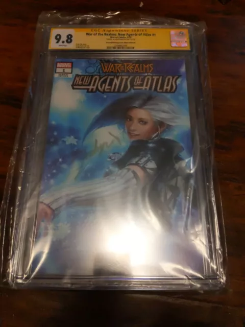 War of the Realms: New Agents of Atlas 1 CGC 9.8 2nd Print SS MCU 🔑 Luna Snow