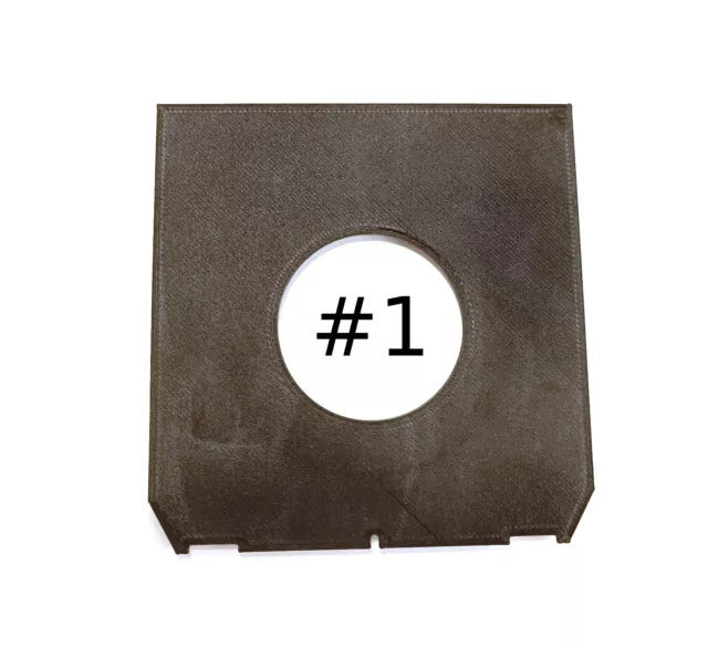 Lens Board, planchette COPAL #1 | Linhof Technika 4x5 Camera