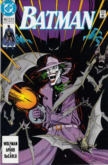 Batman (1940 Series) #451  1990 DC US Comic  Batman Joker