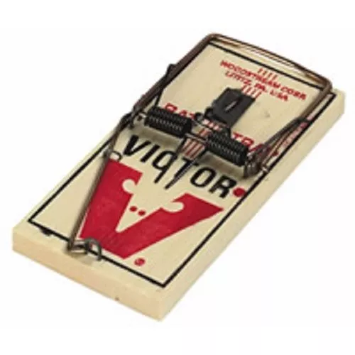 Victor Metal Pedal Rat Traps 5 traps M200