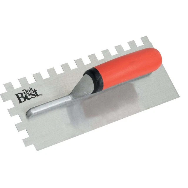 Do it Best 1/2 In. Square Notched Trowel 311804 SIM Supply, Inc. Do it Best
