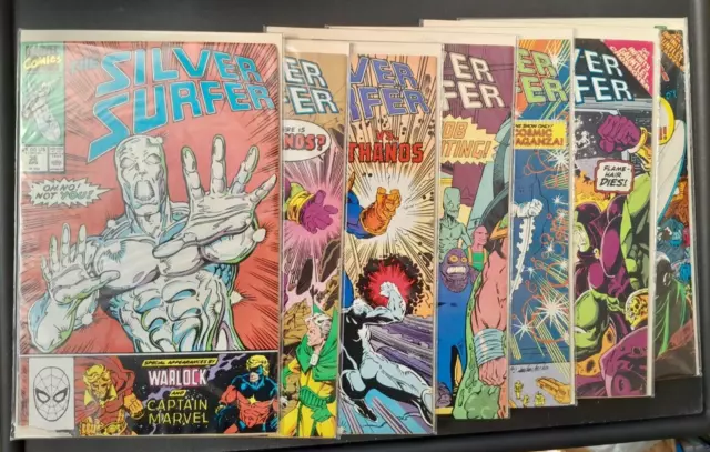 Silver Surfer Volume #3 #36 #37 #38 #41 #42 #52 #53 All 7.0 Fine Or Better