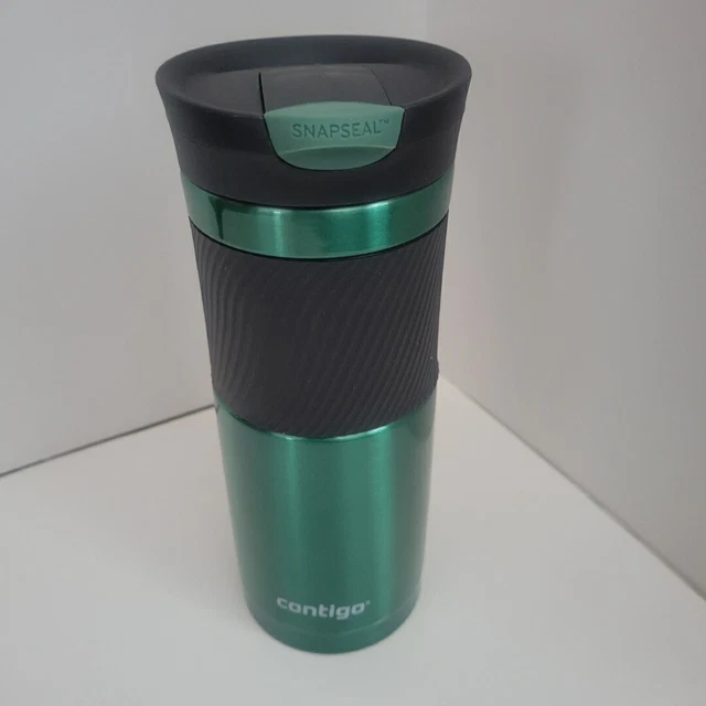 Contigo 20oz / 591 ml Byron Snapseal Travel Mug Grayed Jade ICY-HOT